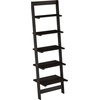 image:imageLavish Home 5Tier Ladder Shelf Cherry 1625 x 115 x 50Black