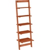 image:imageLavish Home 5Tier Ladder Shelf Cherry 1625 x 115 x 50Cherry