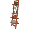image:imageLavish Home 5Tier Ladder Shelf Cherry 1625 x 115 x 50Cherry