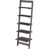 image:imageLavish Home 5Tier Ladder Shelf Cherry 1625 x 115 x 50Grey