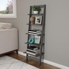 image:imageLavish Home 5Tier Ladder Shelf Cherry 1625 x 115 x 50Grey