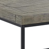 image:imageLavish Home Coffee Table  Industrial Modern Table with Wood Top and Metal Base  Furniture for Living Room Apartment or Dorm Room Gray