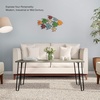 image:imageLavish Home Coffee Table with Hairpin Legs Brown WoodgrainLook 4125Gray Woodgrain