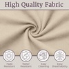 image:imageOutdoor Chair Cushion  45x215x3in High Back Outdoor Chair Cushions for Patio Furniture Rocking Adirondack or Dining Seats  Water Fade and UVProtected Fabric with Ties by Lavish Home GrayTan