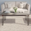 image:imageLavish Home Coffee Table with Hairpin Legs Brown WoodgrainLook 4125Gray Woodgrain