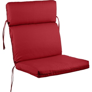 image:imageLavish Home Outdoor Chair Cushion for Patio Furniture Red 45x215x3in