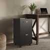 image:imageLavish Home 2Drawer Wooden File Cabinet with Lock Pink 16 x 27Black