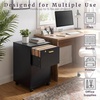 image:imageLavish Home 2Drawer Wooden File Cabinet with Lock Pink 16 x 27Black