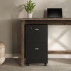 image:imageLavish Home 2Drawer Wooden File Cabinet with Lock Pink 16 x 27Black