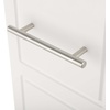 image:imageLavish Home 3 Tier Slim Utility Rolling Storage Cart Black 25W x 57DWhite