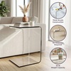 image:imageLavish Home Acrylic Side Table Clear 14 x 12 x 24
