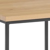 image:imageLavish Home Coffee Table Set WalnutBlack 3PieceSet 4120Set of 3