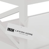 image:imageLavish Home Coffee Table with Storage Shelf White 3425 x 2125 x 145White
