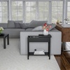 image:imageLavish Home FlipTop End Table White 2275 x 11 x 24Black