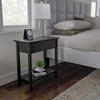 image:imageLavish Home FlipTop End Table White 2275 x 11 x 24Black