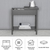 image:imageLavish Home FlipTop End Table White 2275 x 11 x 24Grey