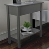 image:imageLavish Home FlipTop End Table White 2275 x 11 x 24Grey