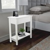 image:imageLavish Home FlipTop End Table White 2275 x 11 x 24White