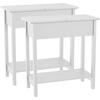 image:imageLavish Home FlipTop End Table White 2275 x 11 x 24White
