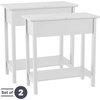 image:imageLavish Home FlipTop End Table White 2275 x 11 x 24White