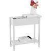 image:imageLavish Home FlipTop End Table White 2275 x 11 x 24White
