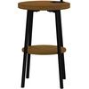 image:imageLavish Home Floor Lamp with Table BrownBlack 1725 x 58