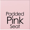 image:imageLavish Home Folding Stool with Padded Backless Seat Set of 2 Black 24Pink