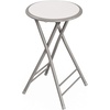 image:imageLavish Home Folding Stool with Padded Backless Seat Set of 2 Black 24White