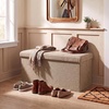 image:imageLavish Home Folding Storage Ottoman Bench Beige 30Beige
