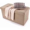 image:imageLavish Home Folding Storage Ottoman Bench Beige 30Beige