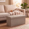 image:imageLavish Home Folding Storage Ottoman Bench Beige 30Beige