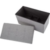 image:imageLavish Home Folding Storage Ottoman Bench Beige 30Light Gray