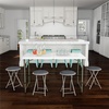 image:imageLavish Home Portable Folding Stool with Backless Seat Blue 18 InchGrey