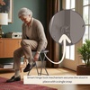 image:imageLavish Home Portable Folding Stool with Backless Seat Blue 18 InchGrey