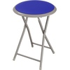 image:imageLavish Home Portable Folding Stool with Backless Seat Blue 18 InchRoyal Blue