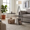 image:imageLavish Home Round End Tables  Nesting Tables Set of 2 BlackBlack