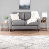 image:imageLavish Home Round End Tables Brown Woodgrain Set of 2 1775155Brown Square 2