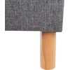 image:imageLavish Home Storage Ottoman  Tweed Polyester Footrest or Bench Organizer with Lift Top for Bedroom Living Room or Entryway GrayGray Printed Tweed