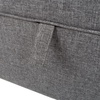 image:imageLavish Home Storage Ottoman  Tweed Polyester Footrest or Bench Organizer with Lift Top for Bedroom Living Room or Entryway GrayGray Printed Tweed