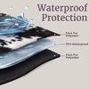 image:imageLavish Home Waterproof Blanket for Bed Couch Car Snow Leopard 60x80BlackWhite
