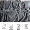 image:imageLavish Home Waterproof Blanket for Bed Couch Car Snow Leopard 60x80Gray