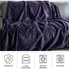 image:imageLavish Home Waterproof Blanket for Bed Couch Car Snow Leopard 60x80Purple