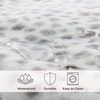 image:imageLavish Home Waterproof Blanket for Bed Couch Car Snow Leopard 60x80WhiteGrey