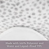 image:imageLavish Home Waterproof Blanket for Bed Couch Car Snow Leopard 60x80WhiteGrey