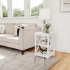 image:imageLavish Home Wooden End Table WhiteWhite