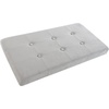 image:imageStorage Ottoman  Velvet Tufted Footrest Linen Chest or Storage Organizer with Removable Lid for Bedroom Living Room or Dorm by Lavish Home GrayRectangular