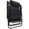 image:imageZero Gravity Chairs  Set of 2 Outdoor Chairs with Side Tables with 2 Cupholders Phone and Tablet Holder and Chair Pillow by Lavish Home Black