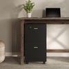 image:imageLavish Home 2Drawer Wooden File Cabinet with Lock Pink 16 x 27Black