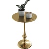 image:imageLavish Home Iron Pedestal Table Antiqued Gold Side Table 16W x 22HL 16 x W 16 x H 22