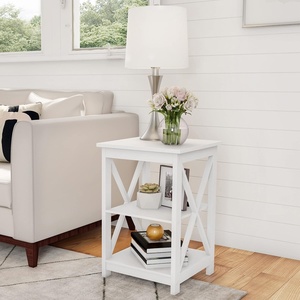 image:imageLavish Home Wooden End Table WhiteWhite